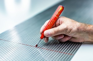 Marker permanent Big Ink alb, PICA, cod 170/52