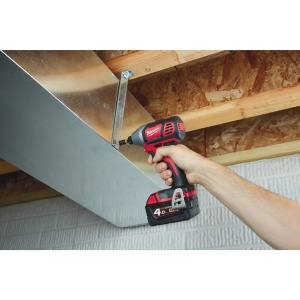 Masina de insurubat cu impact M18 BID-0, compacta, prindere 1/4" HEX, cuplu 180 Nm, 140 mm, Milwaukee, cod 4933443570 - Img 4