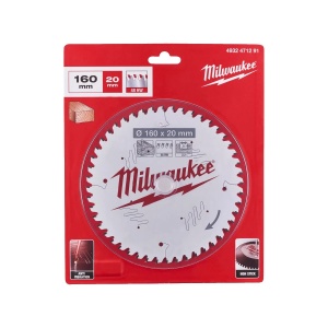 Panza pentru fierastraie circulare de mana, CSB P W 160 x 20 x 2.2 x 48ATB, Milwaukee, cod 4932471291 - Img 5