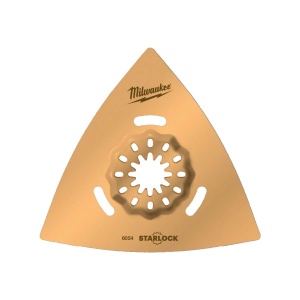 Panza STARLOCK pentru indepartarea materialului TCG, 80X80 mm, Milwaukee, cod 48906054