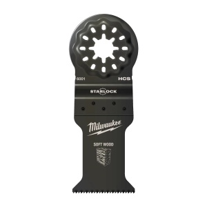 Panza STARLOCK pentru lemn moale/plastic, cu intrare directa, 35x42 mm, Milwaukee, cod 48906001