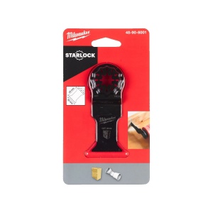 Panza STARLOCK pentru lemn moale/plastic, cu intrare directa, 35x42 mm, Milwaukee, cod 48906001 - Img 5