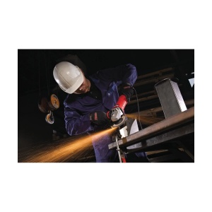 Polizor unghiular AGV 17-125 XE cu fir de 4 m si maner antivibratii, 125 mm, 1750 W, Milwaukee, cod 4933432230 - Img 2