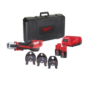 Presa hidraulica M12 HPT-202C V-SET2 FORCE LOGIC, subcompacta, forta 19 kN, cicluri presa 40000, Milwaukee, cod 4933459382