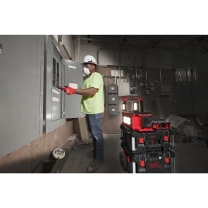 Proiector cu incarcator M18 POALC-0 PACKOUT, 3000 lumeni, Milwaukee, cod 4933478120 - Img 3
