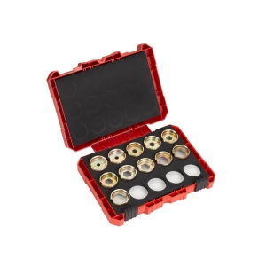 Set 11 bacuri DIN22 de sertizare 16, 25, 35, 50, 70, 95, 120, 150, 185, 240, 300 mm² pentru M18HCCT, Milwaukee, cod 4932471997