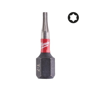 Set 2 Biti pentru surubelnite SHOCKWAVE IMPACT DUTY TX7 X 25 mm, Milwaukee, cod 4932471567