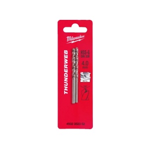 Set 2 burghie pentru metal HSS-G THUNDERWEB-DIN338 ø4.0 mm Milwaukee, cod 4932352352
