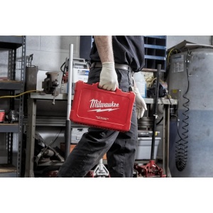 Set 32 de piese antrenor cu clichet 3/8 " si chei tubulare, sistem metric, Milwaukee, cod 4932464945 - Img 2