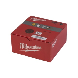 Set 50 foi abrazive pentru slefuitoare orbitale, 8 gauri, diametru 125 mm, granulatie 240, Milwaukee, cod 4932492196 - Img 2