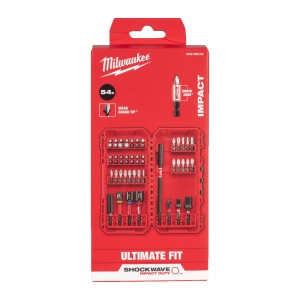 Set biti impact SHOCKWAVE IMPACT DUTY, 54 bucati, Milwaukee, cod 4932500389