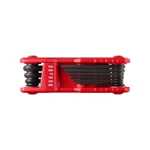 Set pliabil de 9 imbusuri imperiale, lungime 116 mm, Milwaukee, cod 4932493614 - Img 2