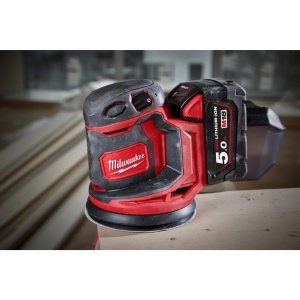 Slefuitor orbital M18 BOS125-0, dimensiune talpa de slefuit 125 mm, 2.4 mm oscilatie, Milwaukee, cod 4933464228 - Img 3
