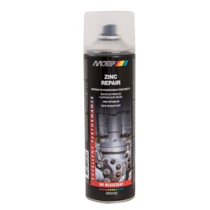 Spray cu zinc pentru galvanizare, 500 ml, MOTIP, cod 382477