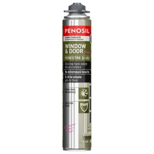 Spuma poliuretanica elastica de etansare Window &Door Elastic, 750ml, Penosil, cod A4453