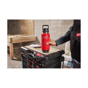 Sticla (termos) rosie PACKOUT cu capac, 1065 ml, Milwaukee, cod 4932493467 - Img 4