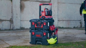 Suport lateral cu 3 carlige PACKOUT, capacitate 11 kg, Milwaukee, cod 4932498650 - Img 4