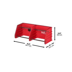 Suport PACKOUT pentru clesti, 89 x 241 x 127 mm, max 6.8 kg, Milwaukee, cod 4932480710 - Img 3