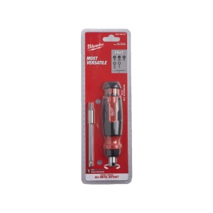 Surubelnita cu clichet, multi-bit, 14 in 1, Milwaukee, cod 4932480582 - Img 2