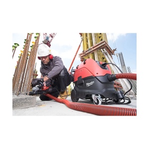Aspirator AS 30 MAC, clasa M, capacitate 30 l, diametru furtun 38 mm, lungime furtun 4 m, 1200 W, Milwaukee, cod 4933459415 - Img 5