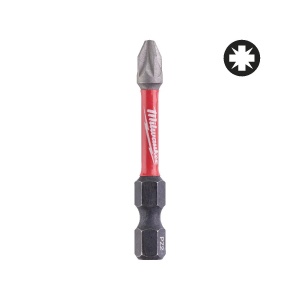 Bit PZ pentru surubelnite SHOCKWAVE IMPACT DUTY, PZ2x50 mm Milwaukee, cod 4932430865 - Img 1
