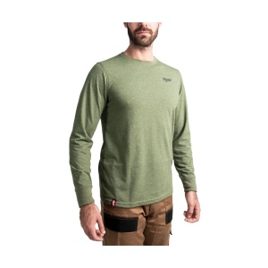 Bluza hibrid HT LS GN, verde, Milwaukee - Img 3