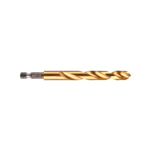 BURGHIU METAL HSS-TITAN RED HEX 1/4'' 10.5x78X122 MM -1PC