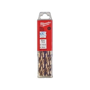 Burghiu pentru metal HSS-G RED COBALT-DIN 338 11.5 mm Milwaukee, cod 4932373357 - Img 2