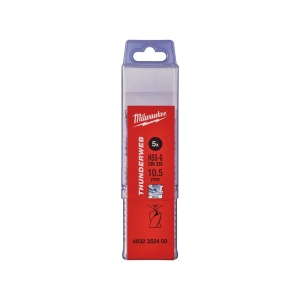 Burghiu pentru metal HSS-G THUNDERWEB-DIN338 ø10.5 mm Milwaukee, cod 4932352400 - Img 2