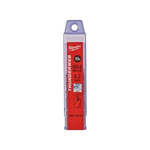 Burghiu pentru metal HSS-G THUNDERWEB-DIN338 ø4.2 mm Milwaukee, cod 4932352385 - Img 2