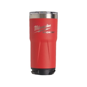 Cana termica rosie PACKOUT, 591 ml, Milwaukee , cod 4932479074