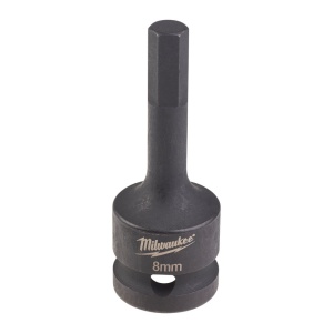 Cap cheie tubulara de impact HEX 1/2", HEX 5 / 6 / 8 / 10 / 12 mm, Milwaukee