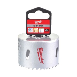 Carota BI-METAL HOLE DOZER pentru contractanti, diametru 64 mm, 38 mm adancime max taiere, Milwaukee, cod 4932464694 - Img 2