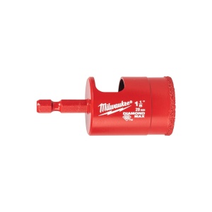 Carota (burghiu) de 29 mm DIAMOND MAX pentru gaurire umeda / uscata, prindere 1/4" HEX, Milwaukee, cod 4932498351