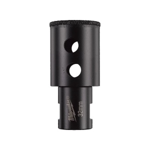 Carota diamantata M14 pentru gaurire uscata, diametru 32 mm, 35 mm lungime activa, Milwaukee, cod 4932478279
