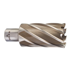 Carota HSS cu prindere Weldon de 19 mm, 34x50 mm, Milwaukee, cod 4932371761