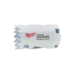 Carota TCT HOLE DOZER cu dinti din carbura, diametru 32 mm, 41 mm adancime max taiere, Milwaukee, cod 49560710