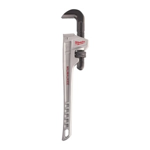 Cheie (cleste) pentru tevi din aluminiu, 450 mm, 63 mm deschidere falci, Milwaukee, cod 48227218