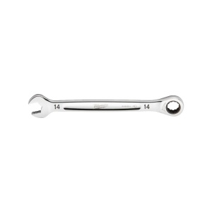 Cheie combinata cu clichet MAX BITE, deschidere 14 mm, lungime 198 mm, Milwaukee, cod 4932471507