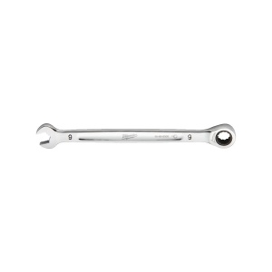 Cheie combinata cu clichet MAX BITE, deschidere 9 mm, lungime 156 mm, Milwaukee, cod 4932471502