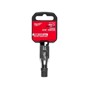 Cheie tubulara cu bit direct in cap, 11 mm, prindere 3/8" HEX, Milwaukee, cod 4932480838 - Img 2