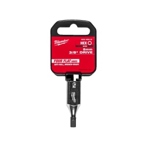 Cheie tubulara cu bit direct in cap, 5 mm, prindere 3/8" HEX, Milwaukee, cod 4932480832 - Img 2