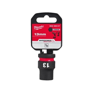 Cheie tubulara de impact SHOCKWAVE IMPACT DUTY 1/2", scurta, marime 13 mm, Milwaukee, cod 4932480307 - Img 2
