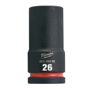 Cheie tubulara de impact SHOCKWAVE IMPACT DUTY 3/4" patrat, lunga, marime 26 mm, Milwaukee, cod 4932480385