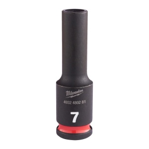 Cheie tubulara de impact SHOCKWAVE IMPACT DUTY 3/8", lunga, marime 7 mm, Milwaukee, cod 4932480281