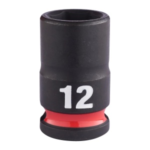 Cheie tubulara de impact SHOCKWAVE IMPACT DUTY 3/8", scurta, marime 12 mm, Milwaukee, cod 4932480269