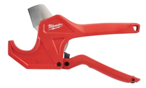 Cleste cu clichet pentru taiat PVC, capacitate de taiere 42 - 63 mm, Milwaukee