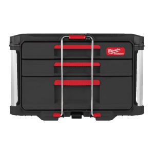 Cutie Packout cu 2+1 sertare, capacitate 22 kg, Milwaukee, cod 4932493190