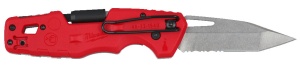 Cutit pliabil 5 in 1 FASTBACK, lama inox, cu suport biti 1/4, Milwaukee, cod 4932492454
