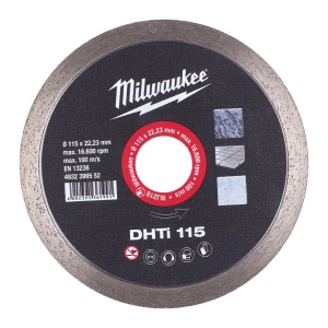 Disc diamantat DHTi, 115x22.23X2.0 mm, Milwaukee, cod 4932399552